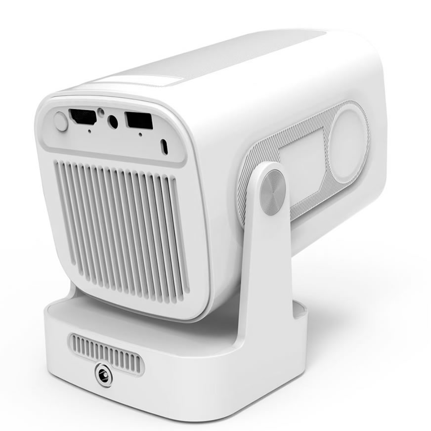 ١. جهاز عرض ذكي ISMARTX17، تركيز تلقائي وتصحيح شبه منحرف تلقائي، دقة عالية 300ANSI محمول للمنزل والمكتب