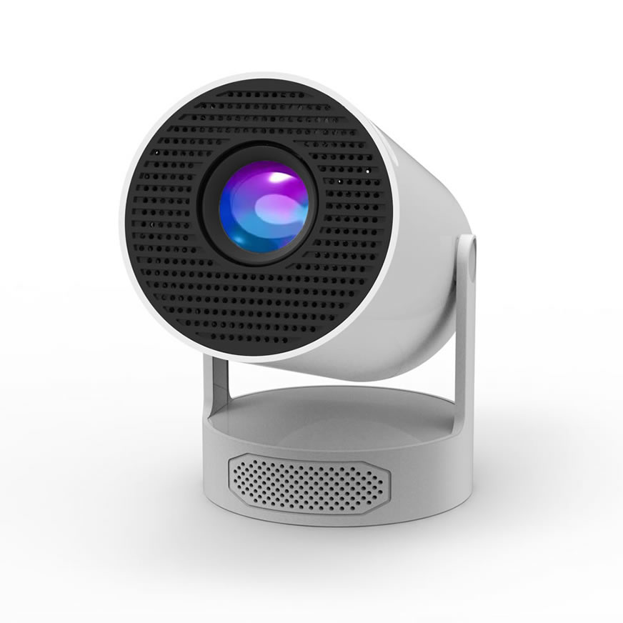 X10-HIFI Ultrakurzwurf Smart Projektor, 720P HD mit HIFI Lautsprecher, Tragbar für Zuhause & Büro