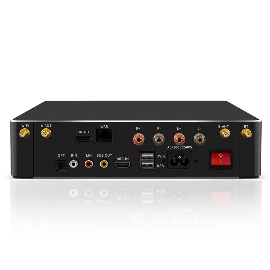 Amplificador de karaoke todo en uno iHomeLife HLQ 600W