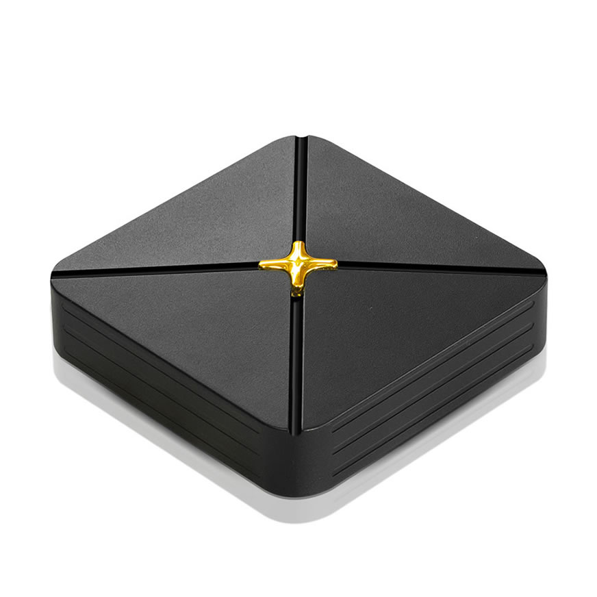 HLQ-PLUS Network TV Box, Amlogic S905X3 Quad-Core 1.8GHz, 2GB DDR4+8GB/32GB/64GB eMMC, Dual-Band WiFi & Bluetooth, 4K@60fps HDR10, Android 9.0-14 Smart Network Media Player