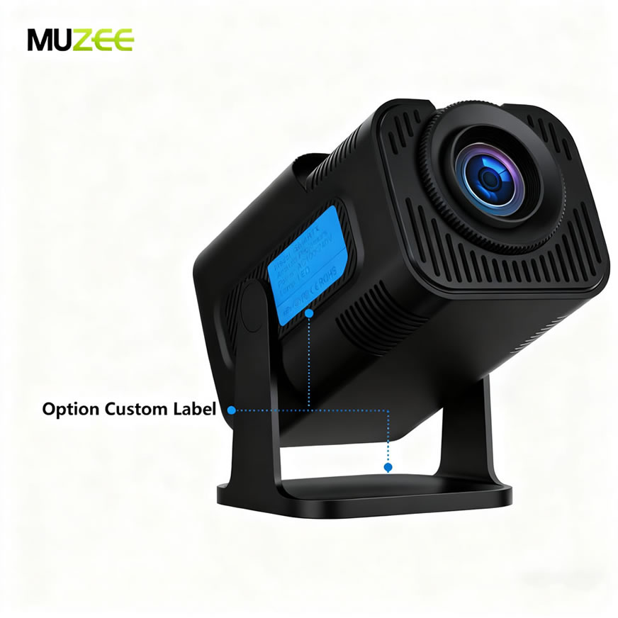 ISMARTX-11S Smart Projector, 720P HD White Wall Projection