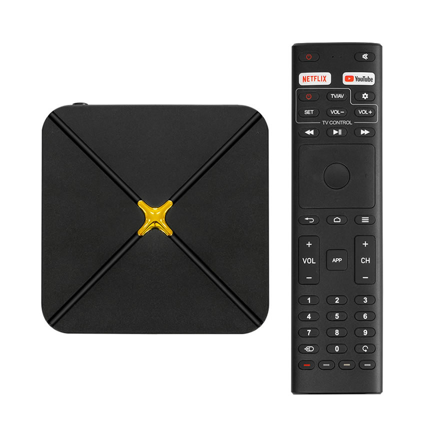 HLQ-Max 4K HDR Smart TV Box | Quad-Core High-Speed Network Media Player